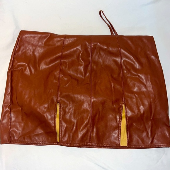 Dress | short | size m/l | brown - Picture 2 of 2